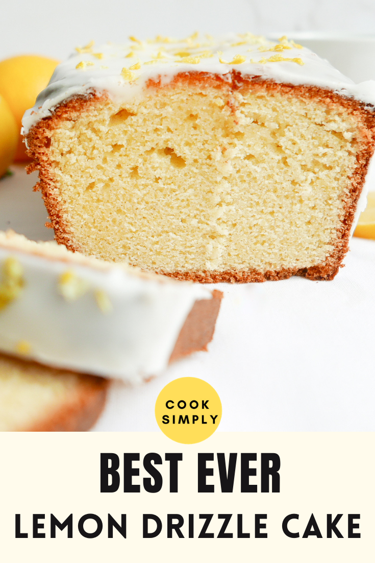 Gâteau au citron et au zeste de citron