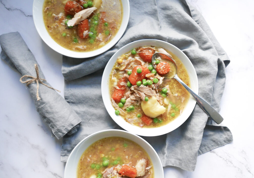 Soup with leftover turkey | Cook Simply