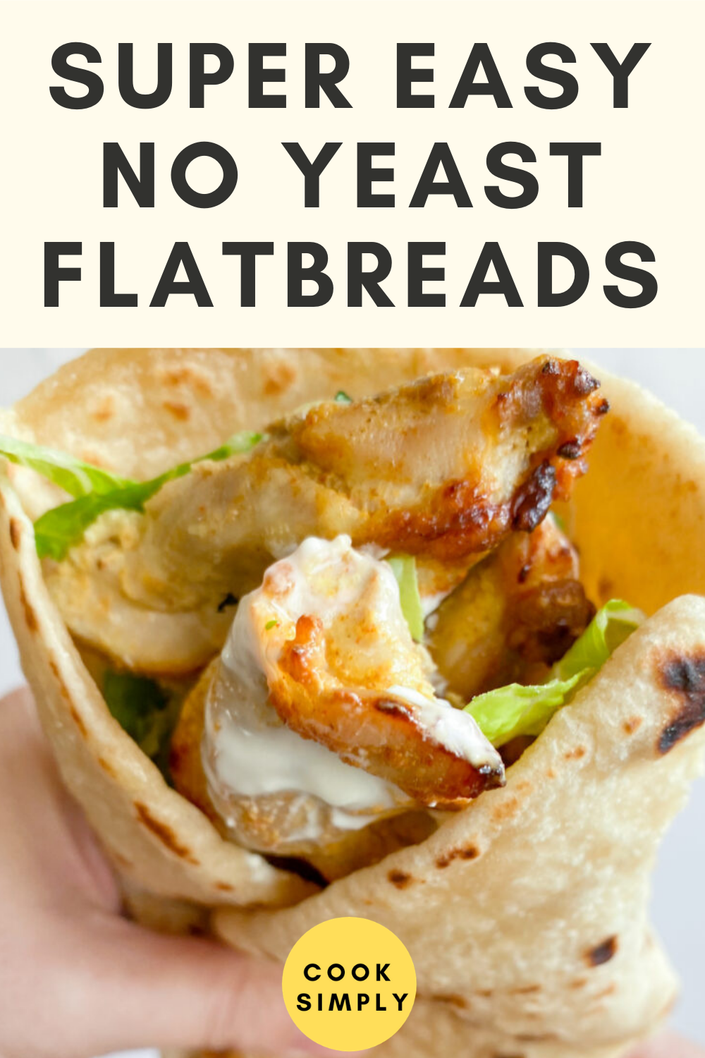 Ces pains plats font d'excellents wraps | Cuisinez simplement