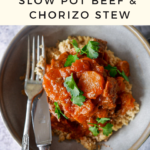 beef and chorizo stew