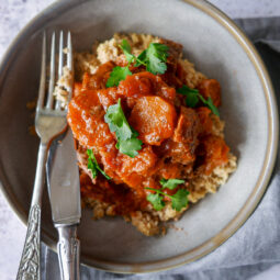 Ragoût de bœuf et chorizo à la mijoteuse