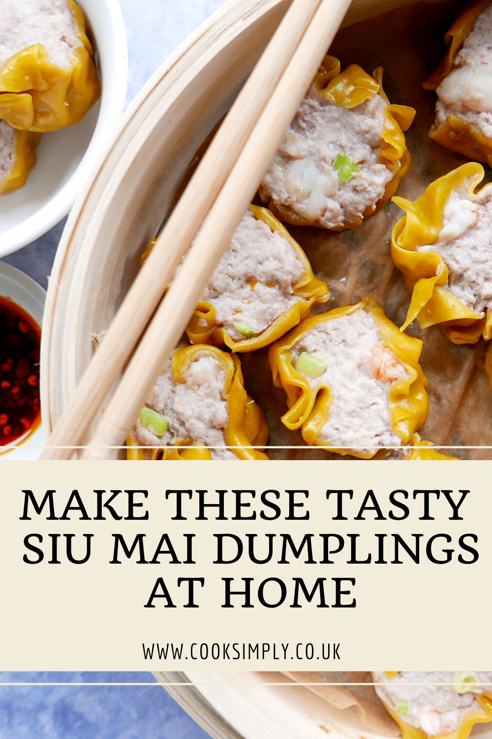 Recette de porc siu mai - Cook Simply