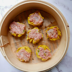 siu mai dumplings before steaming | Cook Simply