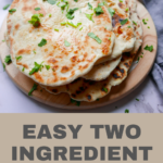 naan bread with coriander