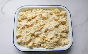 funeral potaotes ready to bake