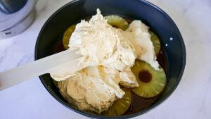 add-batter-pineapple-cake-cook-simply
