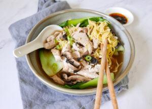 Chinese chicken noodle soup - Cook Simply