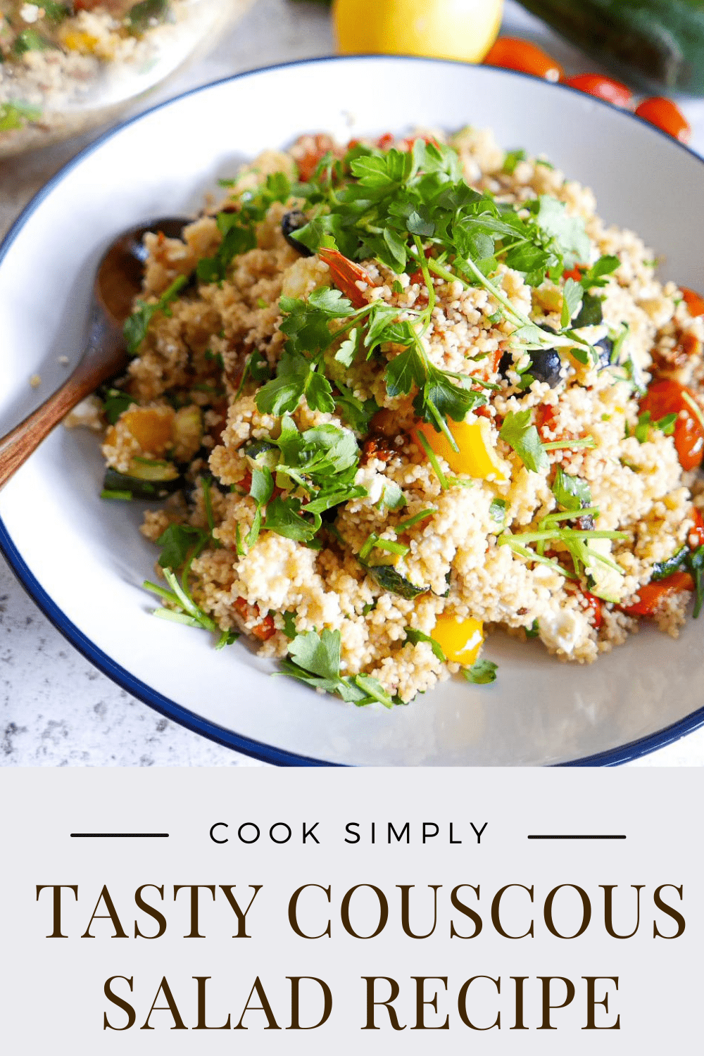 salade de couscous aux légumes rôtis - Cook Simply