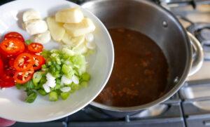 making chicken pho - Cook Simply