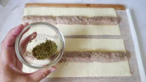 sprinkling herbs - Cook Simply