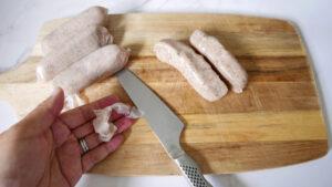 sausage skin - Cook Simply