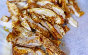sliced chicken shawarma - Cook Simply