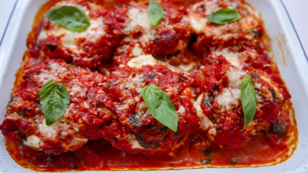 aubergine parmigiana - Cook Simply