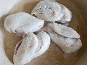 Pan frying chicken breasts - Cook Simply