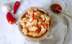 Crispy prawns with chilli oil - Cook Simply