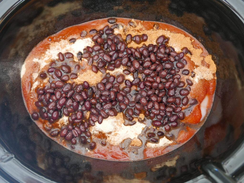 Chicken enchilada filling before cooking - Cook Simply