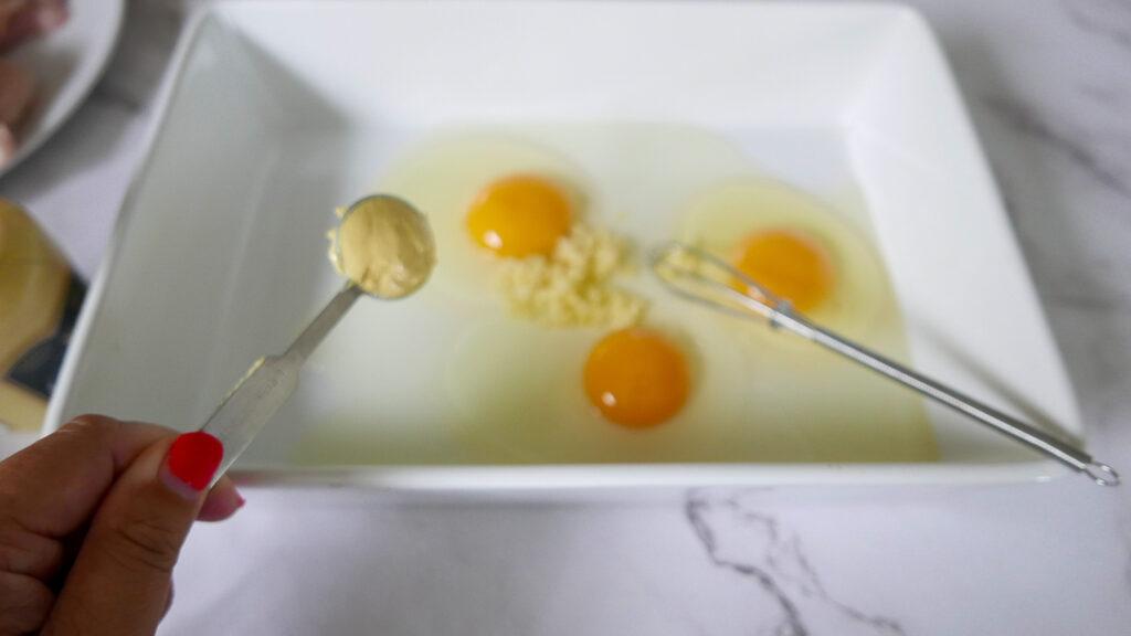 Egg wash for chicken escalope-Cook Simply