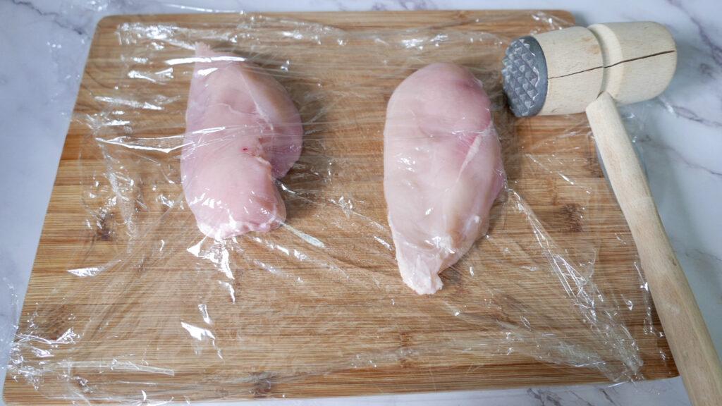 Pounding chicken breast-Cook Simply